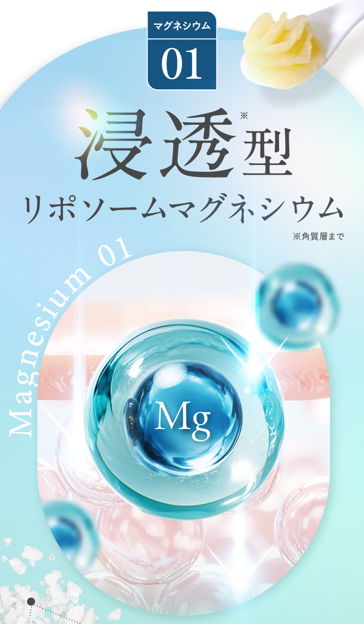 浸透型リポソームマグネシウム